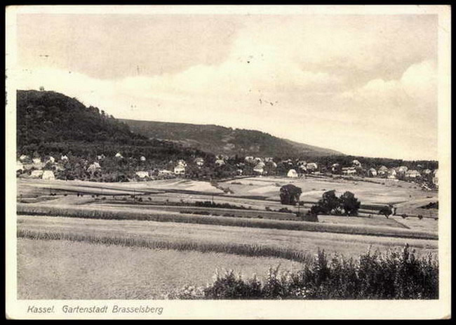 Postkarte Brasselsberg von Westen aus